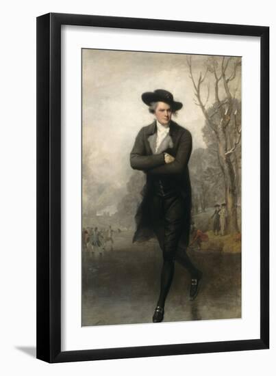 The Skater (Portrait of William Grant), 1782-Gilbert Stuart-Framed Art Print
