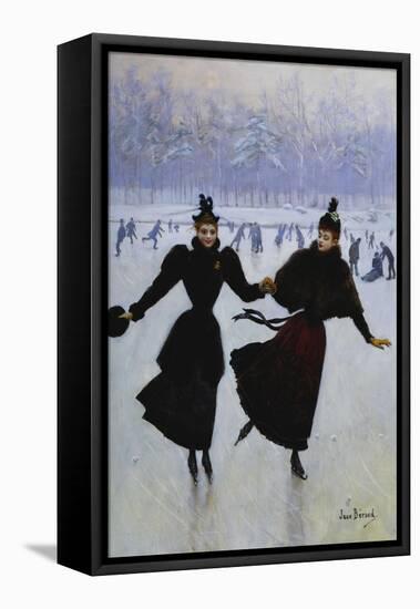 The Skaters-Jean Béraud-Framed Premier Image Canvas