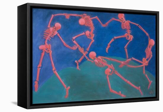 The (Skelly) Dance-Marie Marfia Fine Art-Framed Premier Image Canvas