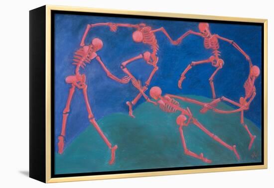 The (Skelly) Dance-Marie Marfia Fine Art-Framed Premier Image Canvas