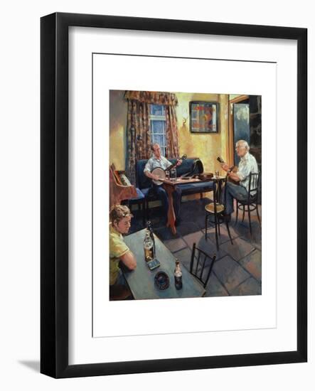 The Skerry Inn, 2002-Hector McDonnell-Framed Giclee Print