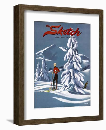 The Sketch Front Cover, 1957-null-Framed Photographic Print