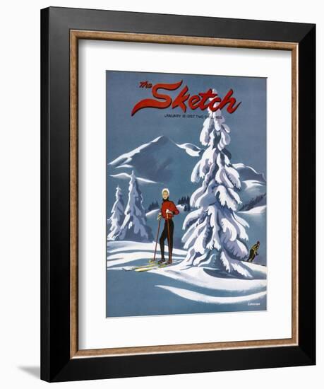 The Sketch Front Cover, 1957-null-Framed Photographic Print