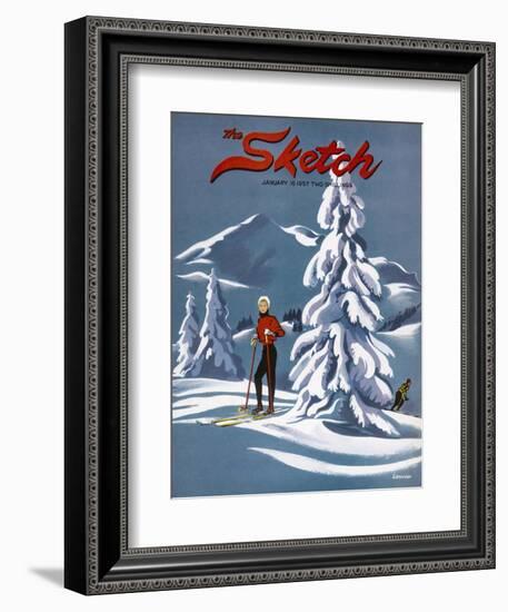 The Sketch Front Cover, 1957-null-Framed Photographic Print