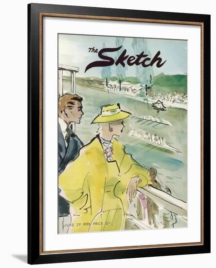 The Sketch, June 1955-The Vintage Collection-Framed Giclee Print