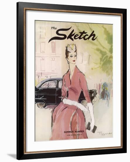 The Sketch, June 1956-The Vintage Collection-Framed Giclee Print