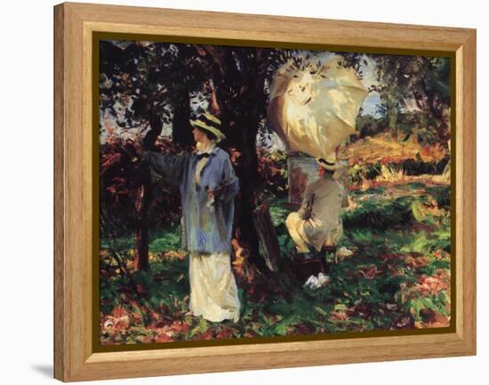 The Sketchers, 1914-John Singer Sargent-Framed Premier Image Canvas