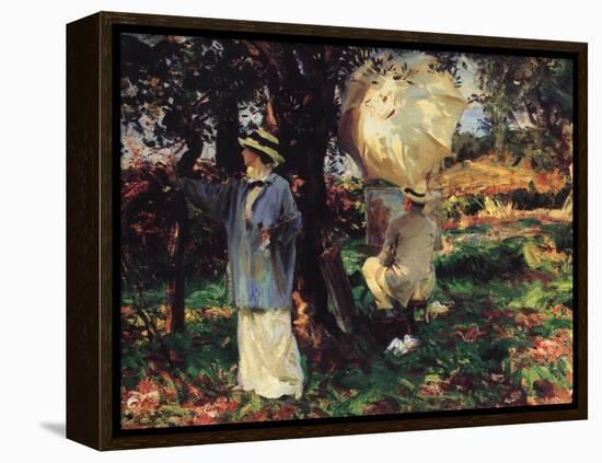 The Sketchers, 1914-John Singer Sargent-Framed Premier Image Canvas