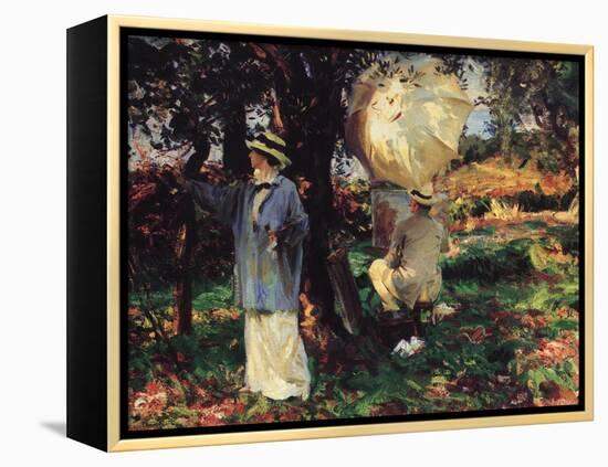 The Sketchers, 1914-John Singer Sargent-Framed Premier Image Canvas