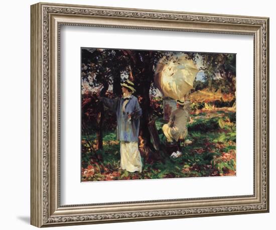 The Sketchers, 1914-John Singer Sargent-Framed Giclee Print