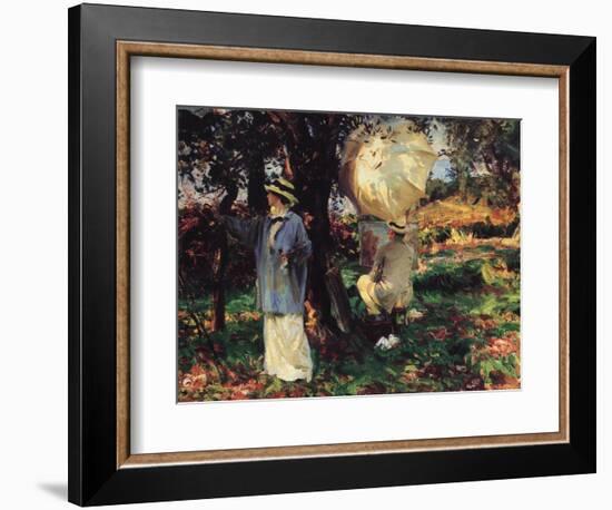 The Sketchers, 1914-John Singer Sargent-Framed Giclee Print