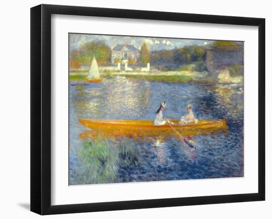 The Skiff (La Yole), 1875-Pierre-Auguste Renoir-Framed Giclee Print