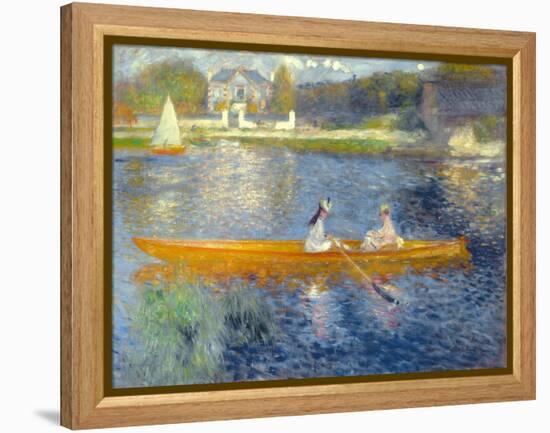 The Skiff (La Yole), 1875-Pierre-Auguste Renoir-Framed Premier Image Canvas