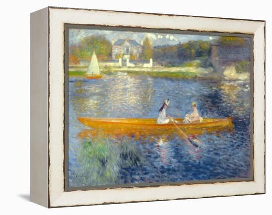 The Skiff (La Yole), 1875-Pierre-Auguste Renoir-Framed Premier Image Canvas