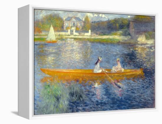 The Skiff (La Yole), 1875-Pierre-Auguste Renoir-Framed Premier Image Canvas