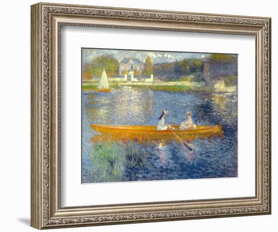 The Skiff (La Yole), 1875-Pierre-Auguste Renoir-Framed Giclee Print