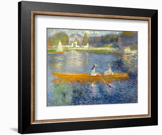 The Skiff (La Yole), 1875-Pierre-Auguste Renoir-Framed Giclee Print