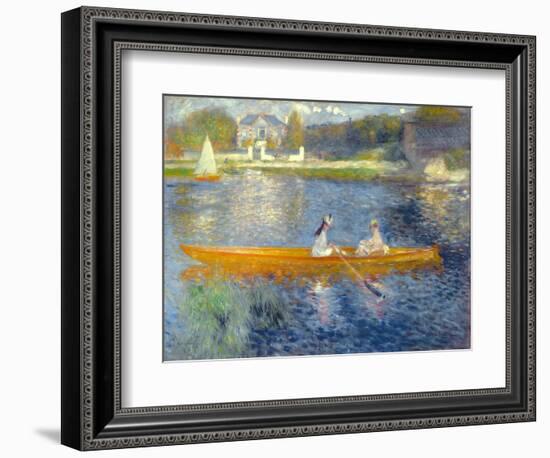 The Skiff (La Yole), 1875-Pierre-Auguste Renoir-Framed Giclee Print