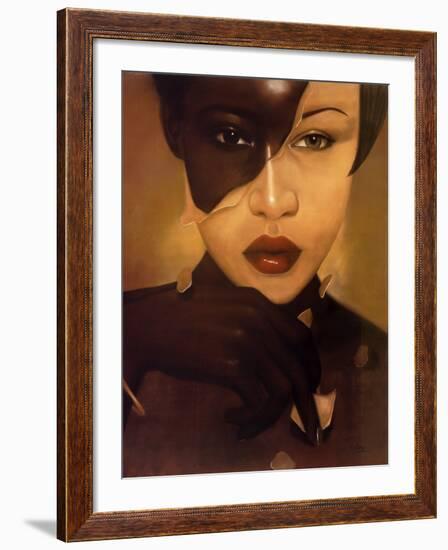 The Skin I'm In-Laurie Cooper-Framed Art Print