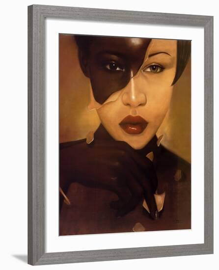 The Skin I'm In-Laurie Cooper-Framed Art Print