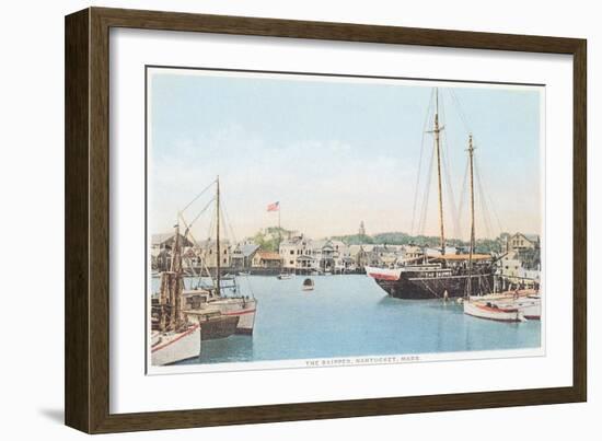 The Skipper, Nantucket, Massachusetts-null-Framed Art Print