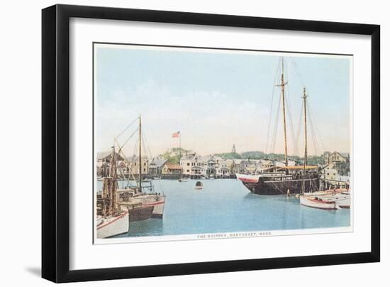 The Skipper, Nantucket, Massachusetts-null-Framed Art Print