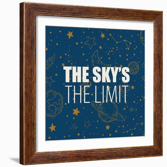 The Sky 1-Kimberly Allen-Framed Art Print