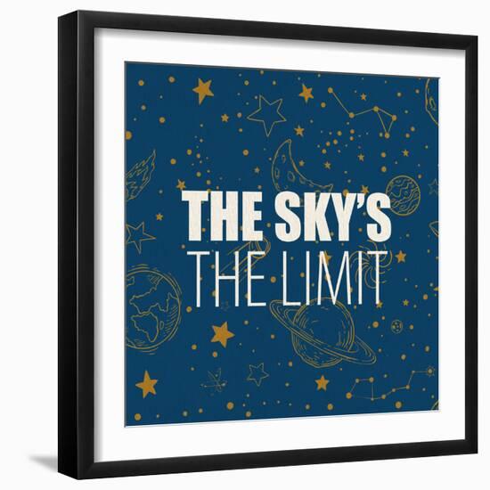 The Sky 1-Kimberly Allen-Framed Art Print