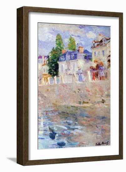 The Sky in Bougival-Berthe Morisot-Framed Art Print