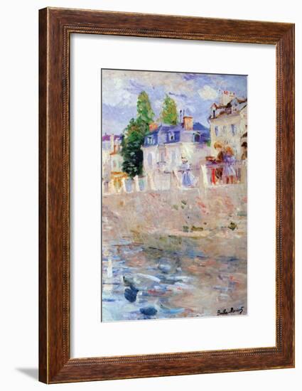 The Sky in Bougival-Berthe Morisot-Framed Art Print