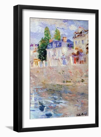 The Sky in Bougival-Berthe Morisot-Framed Art Print