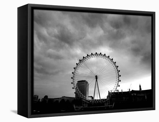 The Sky Over London at the Start of a Partial Solar Eclipse, October 2005-null-Framed Premier Image Canvas