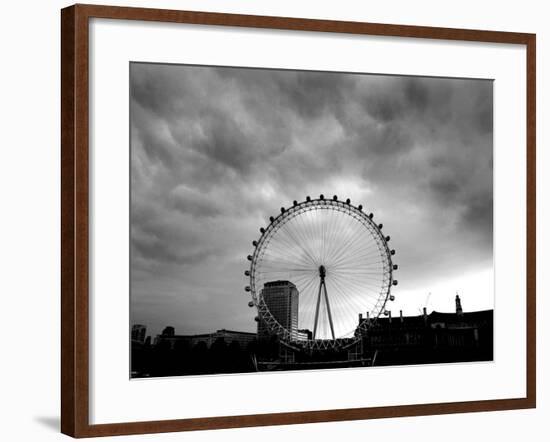 The Sky Over London at the Start of a Partial Solar Eclipse, October 2005-null-Framed Photographic Print