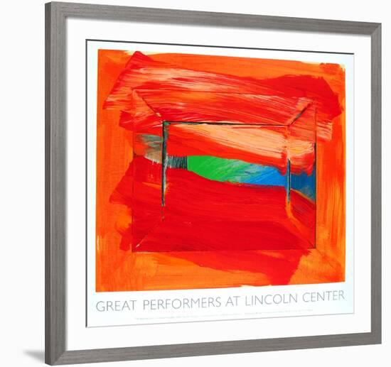 The Sky's The Limit-Howard Hodgkin-Framed Serigraph