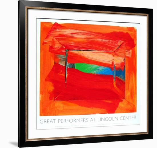 The Sky's The Limit-Howard Hodgkin-Framed Serigraph