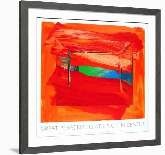 The Sky's The Limit-Howard Hodgkin-Framed Serigraph