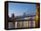 The Skyline of Cincinnati, Ohio, Usa-Chuck Haney-Framed Premier Image Canvas