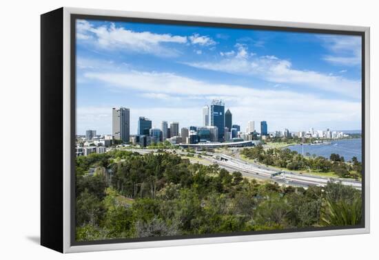 The Skyline of Perth, Western Australia, Australia-Michael-Framed Premier Image Canvas