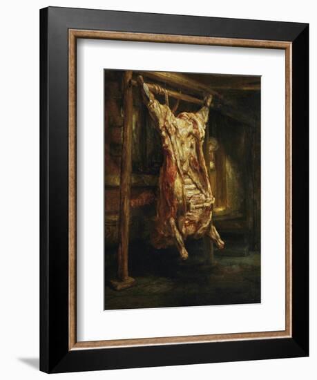 The Slaughtered Ox, 1655-Rembrandt van Rijn-Framed Giclee Print