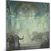 The Slav Epic: Holy Mount Athos, 1928-Alphonse Mucha-Mounted Giclee Print