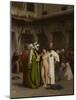 The Slave Market, 1866 (Oil on Canvas)-Jean Leon Gerome-Mounted Giclee Print