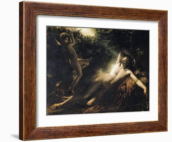 The Sleep of Endymion, 1791-Anne-Louis Girodet de Roussy-Trioson-Framed Giclee Print