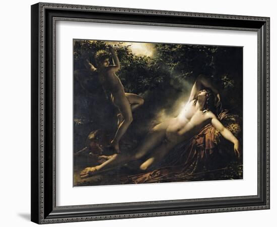 The Sleep of Endymion, 1791-Anne-Louis Girodet de Roussy-Trioson-Framed Giclee Print