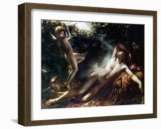 The Sleep Of Endymion-Anne-Louis Girodet de Roussy-Trioson-Framed Giclee Print
