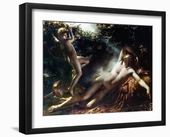 The Sleep Of Endymion-Anne-Louis Girodet de Roussy-Trioson-Framed Giclee Print