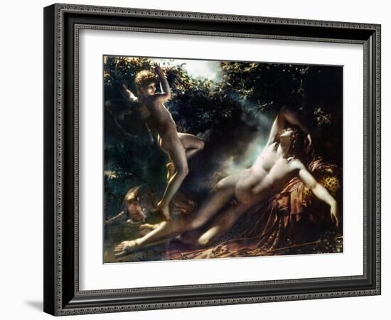 The Sleep Of Endymion-Anne-Louis Girodet de Roussy-Trioson-Framed Giclee Print