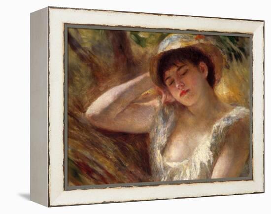 The Sleeper, 1880-Pierre-Auguste Renoir-Framed Premier Image Canvas