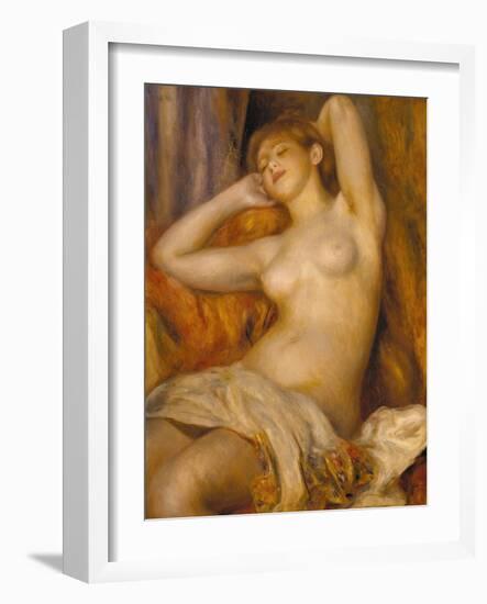 The Sleeper, 1897-Pierre-Auguste Renoir-Framed Giclee Print