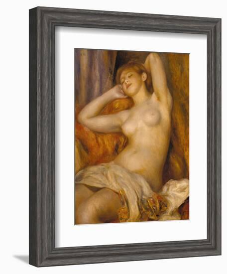 The Sleeper, 1897-Pierre-Auguste Renoir-Framed Giclee Print