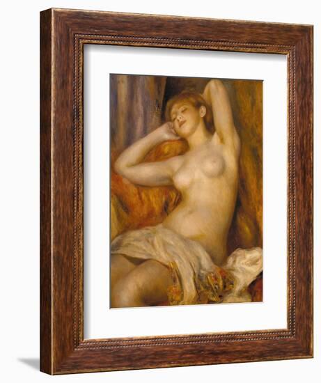 The Sleeper, 1897-Pierre-Auguste Renoir-Framed Giclee Print